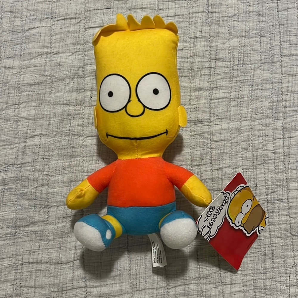 The Simpsons BART 7 inch Plush